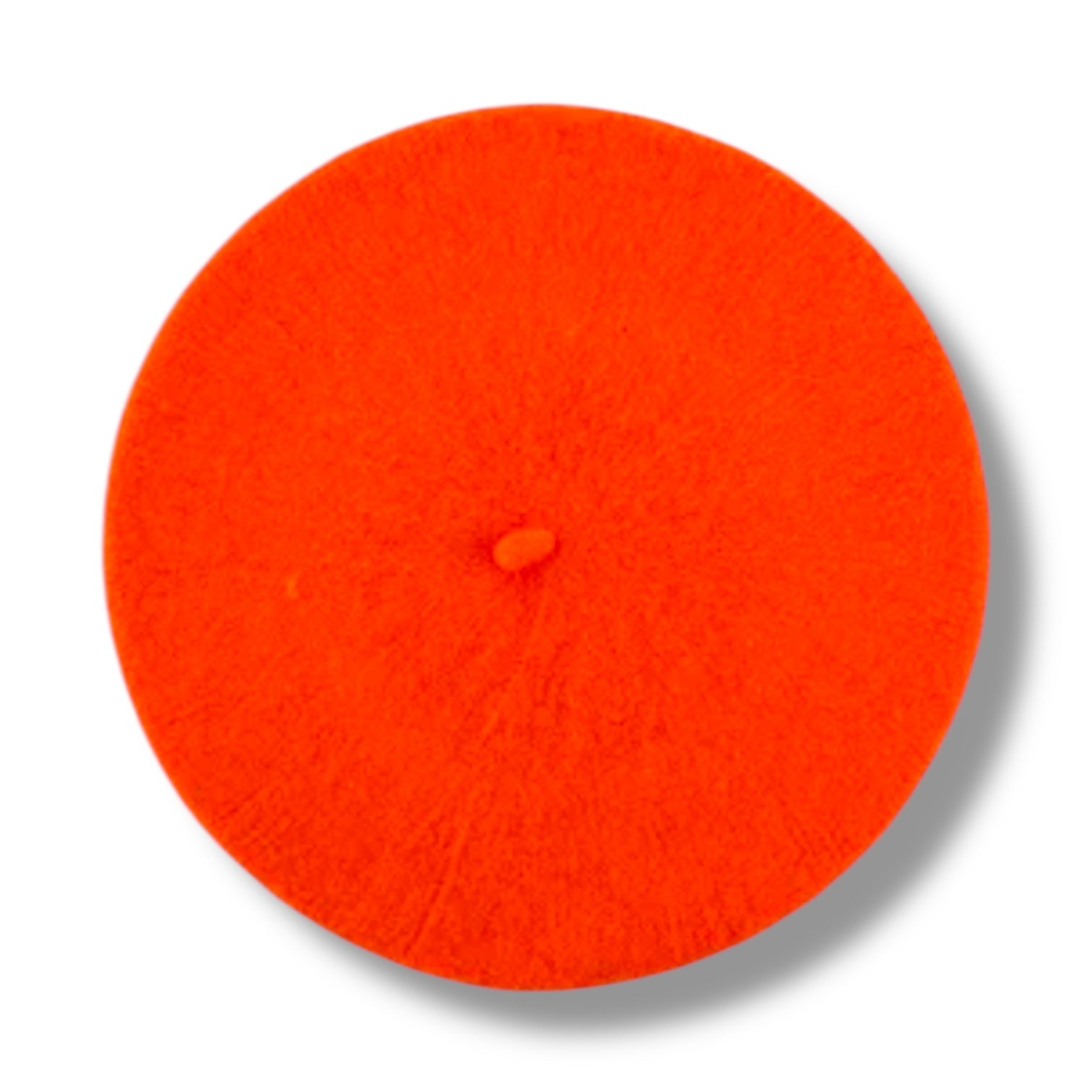 The Looker Classic French Beret - Orange Quirks!