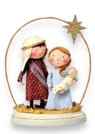 A Child is Born Nativity Figurine by Lori Mitchell Quirks!