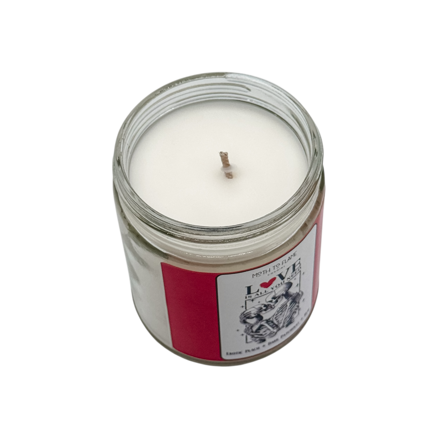 Love Is All You Need – 7 oz Candle Moth to Flame Candles