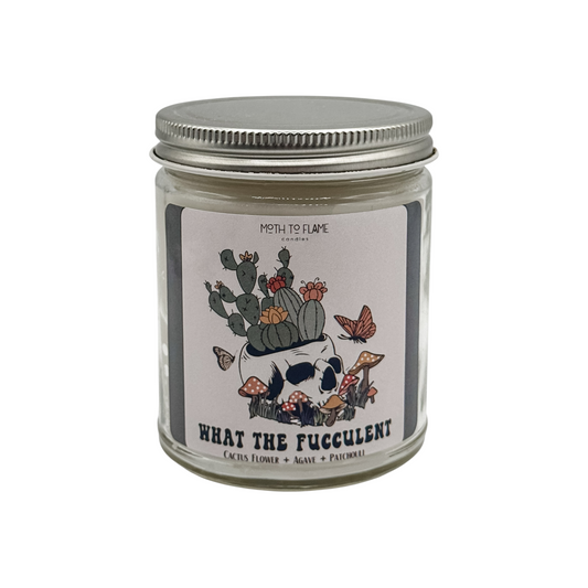 What the Fucculent – 7 oz Candle