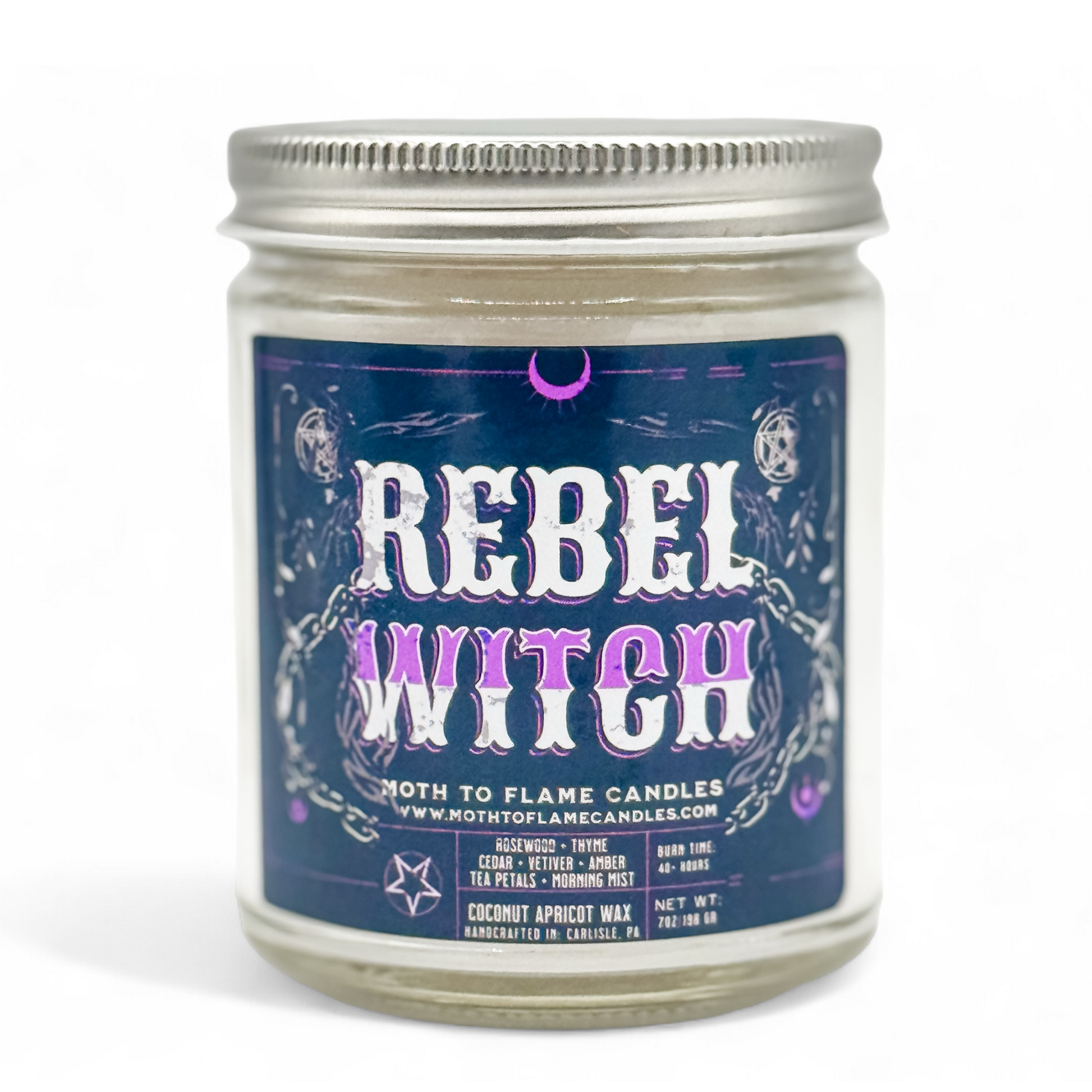 Rebel Witch – 7 oz Candle Moth to Flame Candles