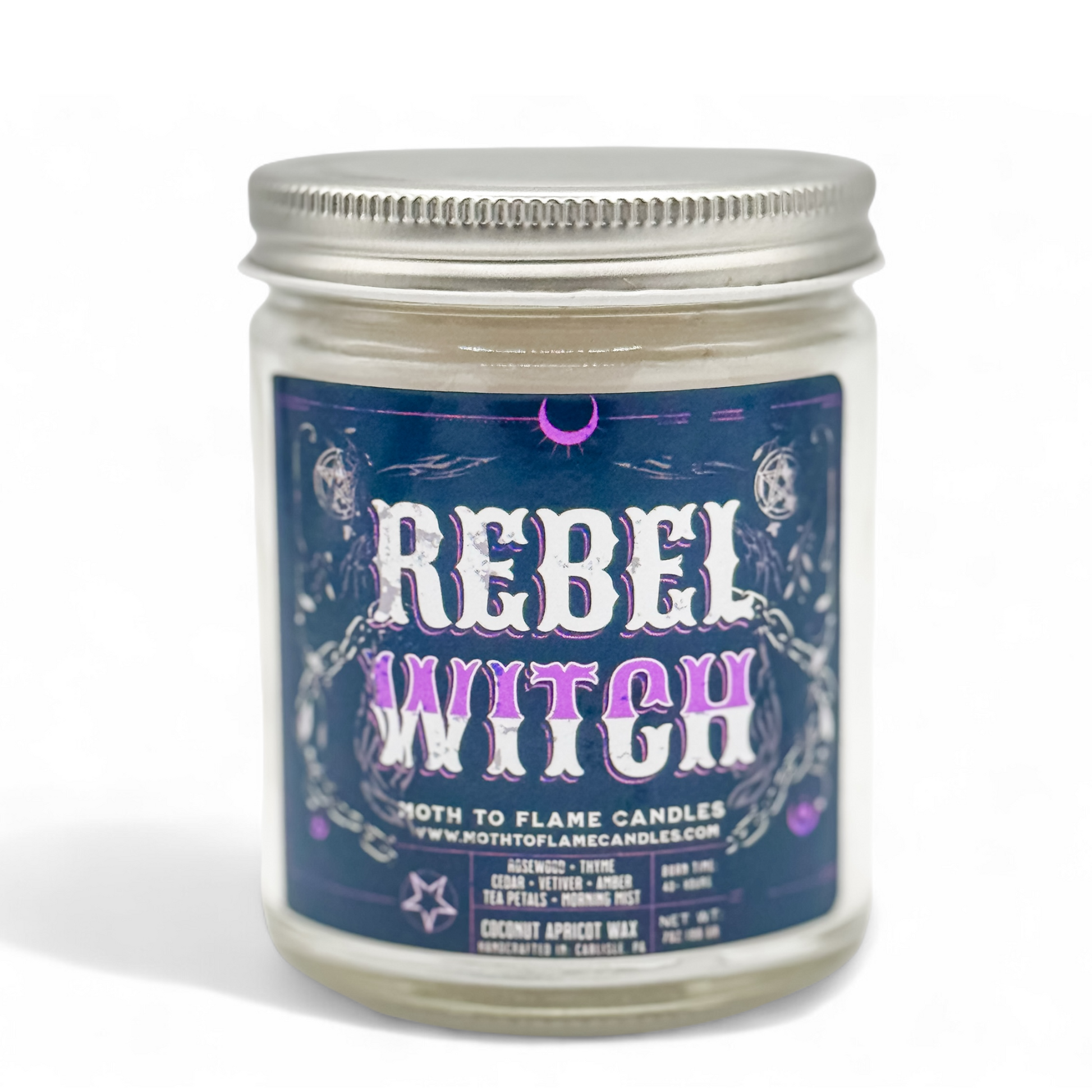 Rebel Witch – 7 oz Candle Moth to Flame Candles