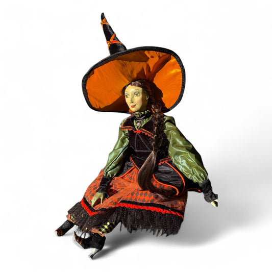 Lucinda Jinx Witch Doll 42" by Katherine's Collection