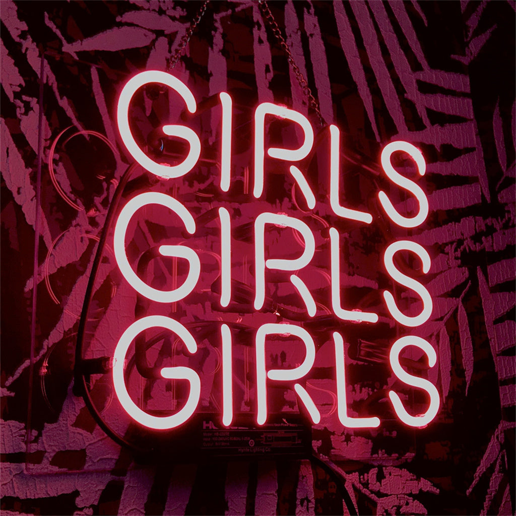 Girls Girls Girls Neon Signs Neon Signs Land