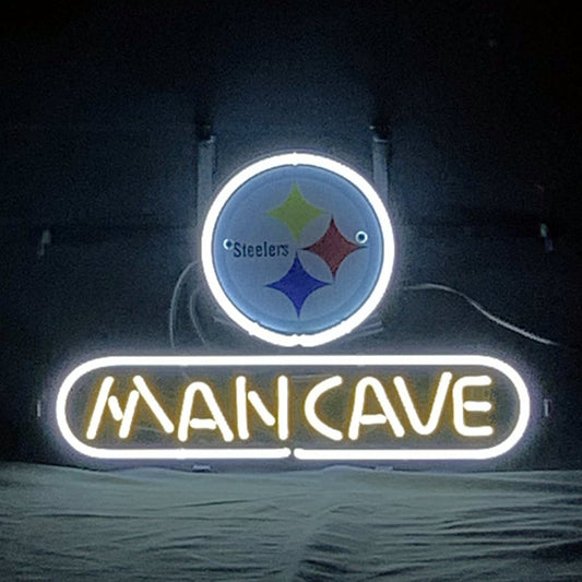 Pittsburgh Steelers Football Man Cave Neon Signs Neon Signs Land