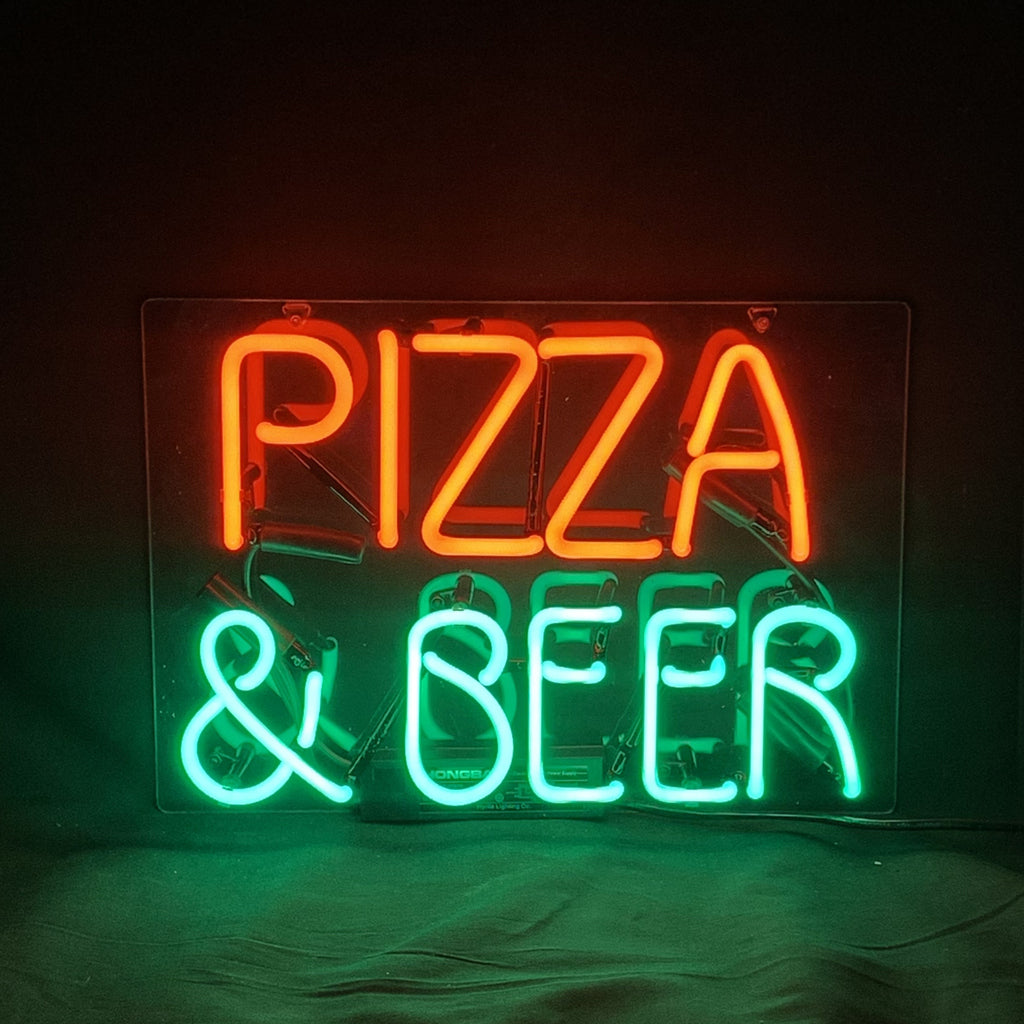 Pizza & Beer Neon Signs Light Neon Signs Land