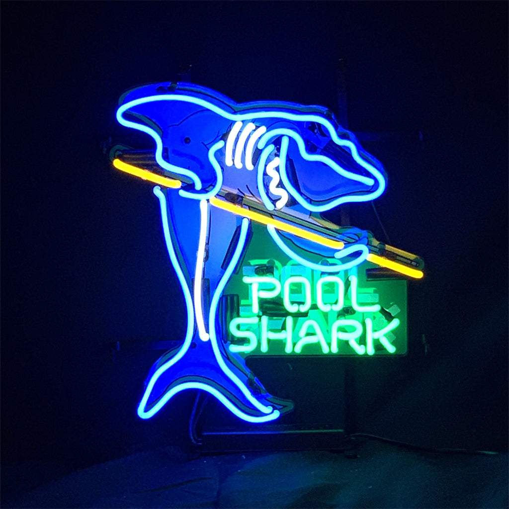 Pool Shark Neon Signs Neon Signs Land