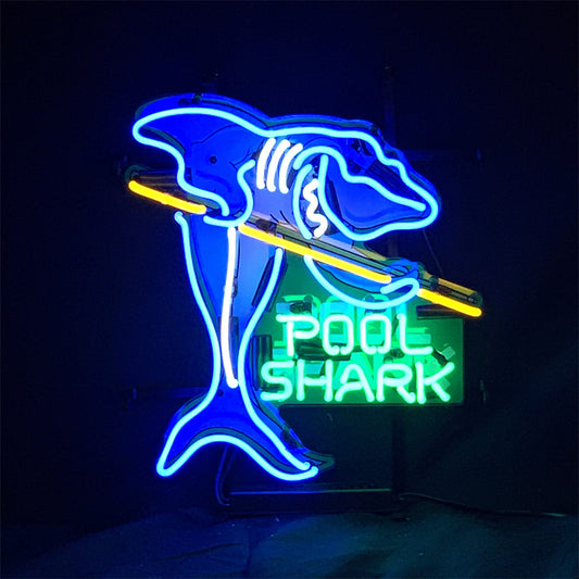 Pool Shark Neon Signs Neon Signs Land