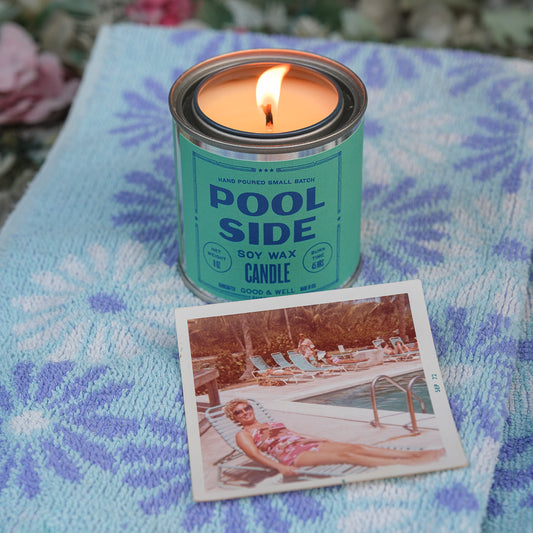Pool Side Happy Place Candle Good & Well Supply Co.