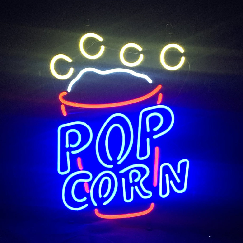 Popcorn Cup Neon Light Sign Neon Signs Land
