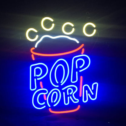 Popcorn Cup Neon Light Sign Neon Signs Land