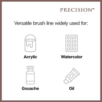 Precision™ Brushes 8 pc