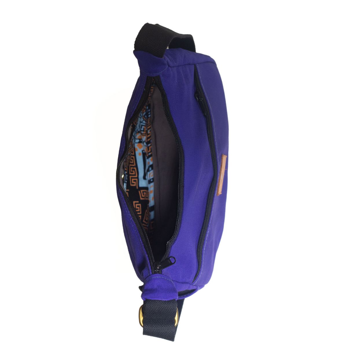 Crossbody Crescent Bag - Canvas Shoulder Bag for Women