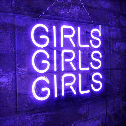 Girls Girls Girls Neon Signs Neon Signs Land