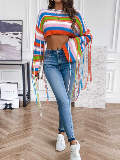 Rainbow Crop Top
