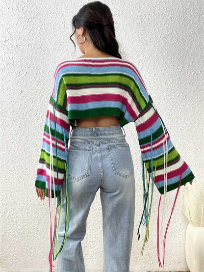 Rainbow Crop Top