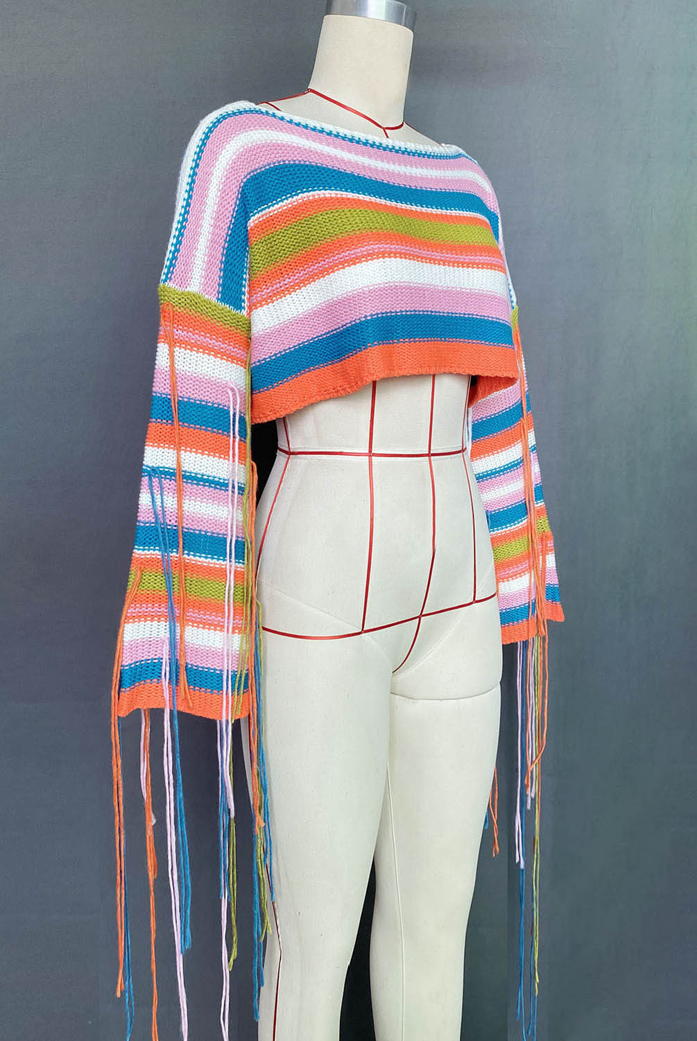 Rainbow Crop Top