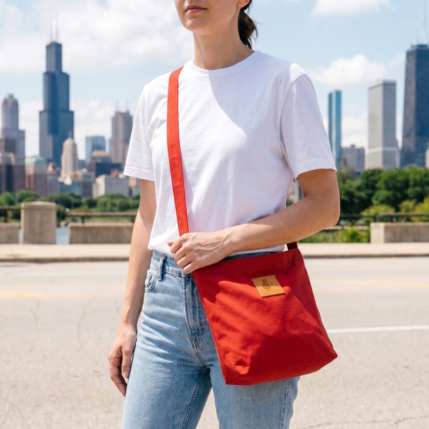 The Mini Amani Canvas Crossbody Bag Unisex
