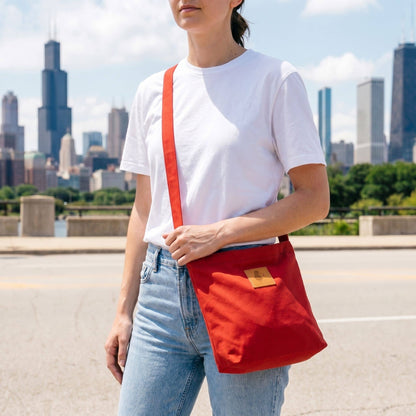 The Mini Amani Canvas Crossbody Bag Unisex