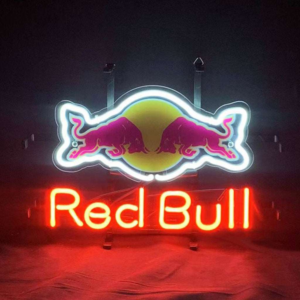 Red Bull Sport Drink Neon Signs Light Neon Signs Land