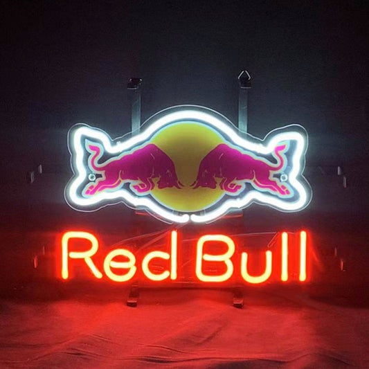 Red Bull Sport Drink Neon Signs Light Neon Signs Land