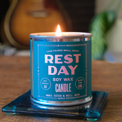 Rest Day Happy Place Candle Good & Well Supply Co.