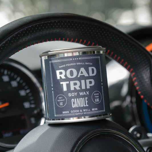 Road Trip Happy Place Candle Good & Well Supply Co.