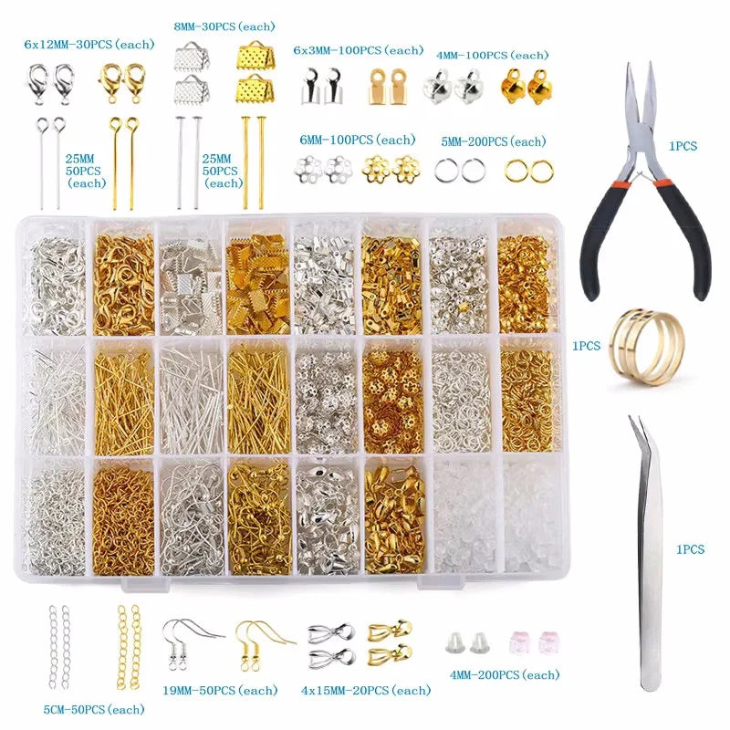 Jewelry Making Supplies Kit with Jewelry Making Tools Earring Charms Jewelry Wires Jewelry Findings Jewelry Making and Repair Creative Freedom Collective