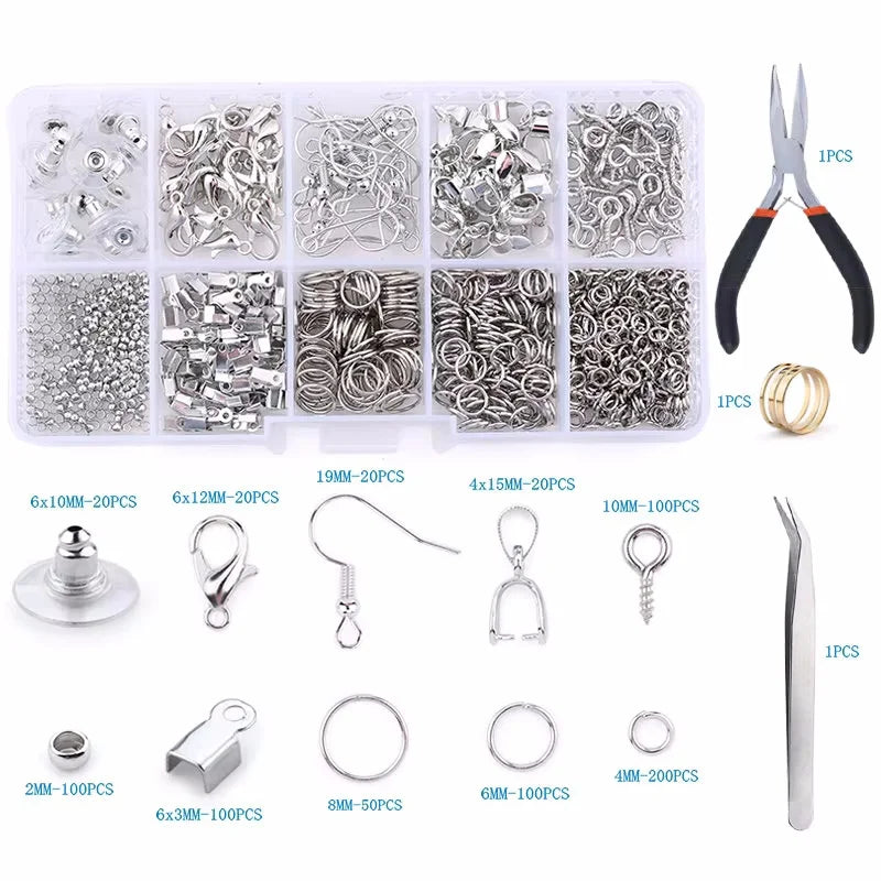 Jewelry Making Supplies Kit with Jewelry Making Tools Earring Charms Jewelry Wires Jewelry Findings Jewelry Making and Repair Creative Freedom Collective