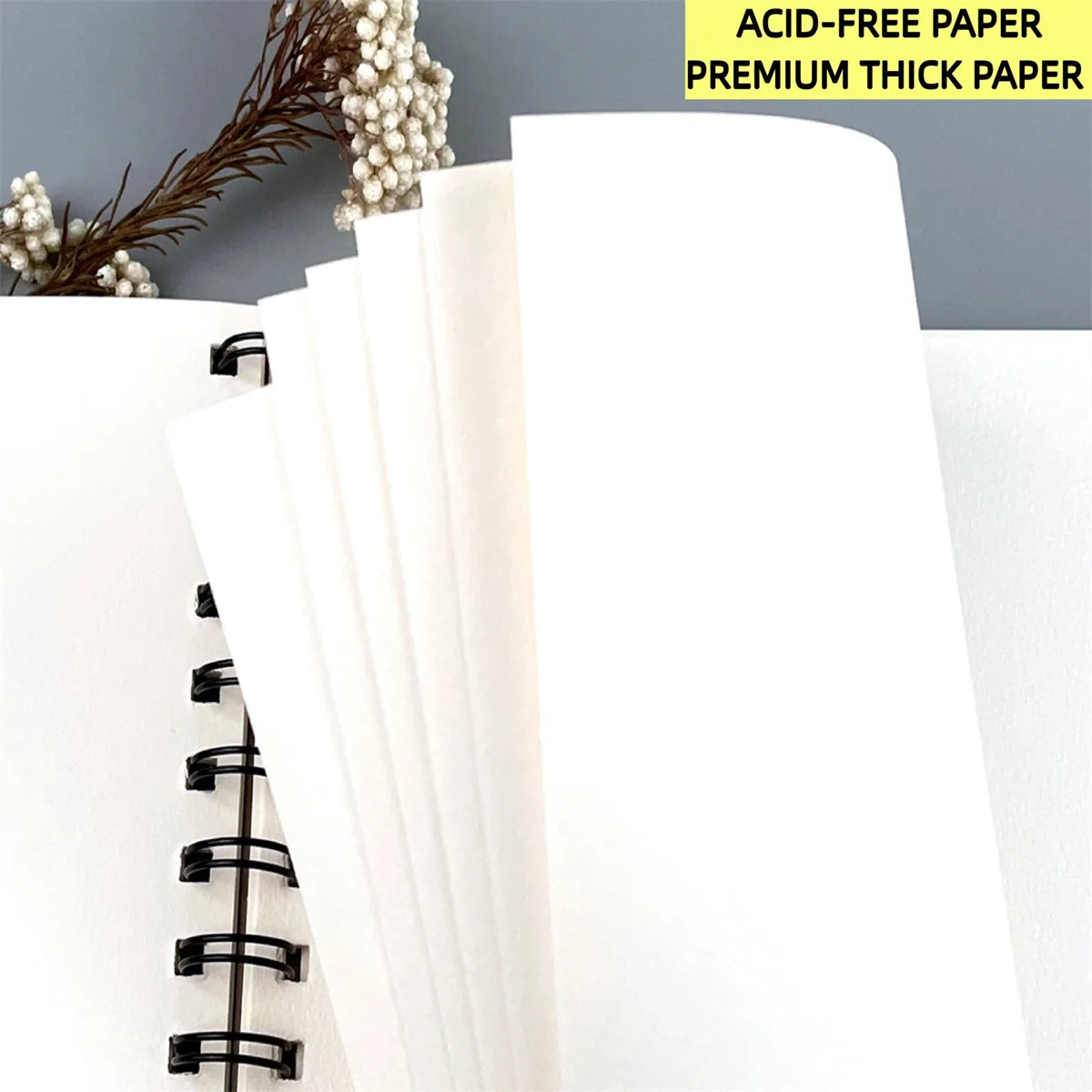 A4 30 Pages Paper Watercolor Book Hand-painted painting Book Fine Lines Water-Solube Color Art Supplies Creative Freedom Collective