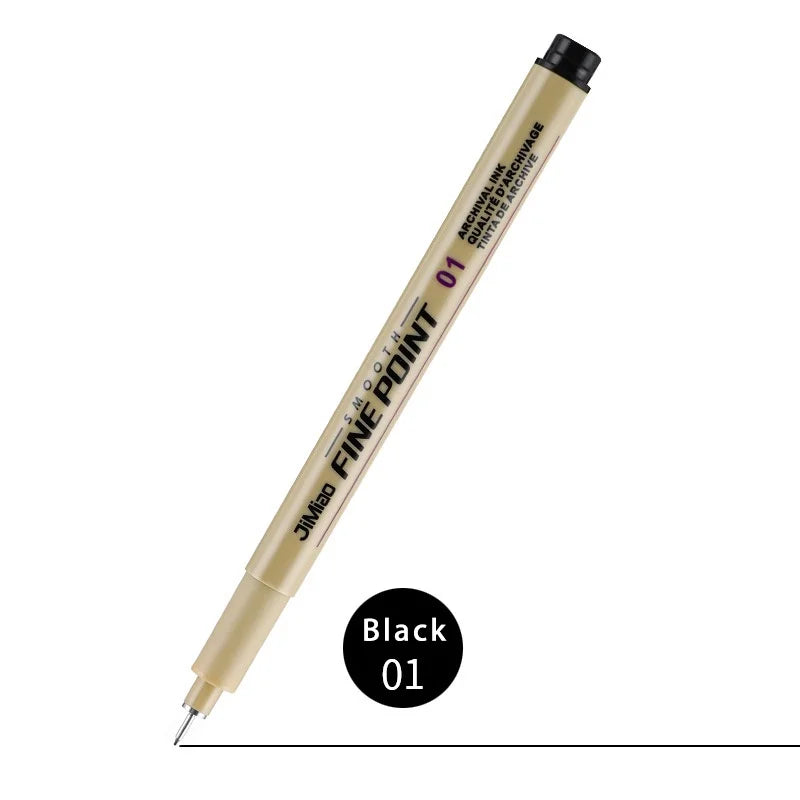 Line Drawing Pen Art Pigment Ink Drawing Waterproof Art Architecture School Supplies Paint Brushes Pinceles Painting Supplies Creative Freedom Collective
