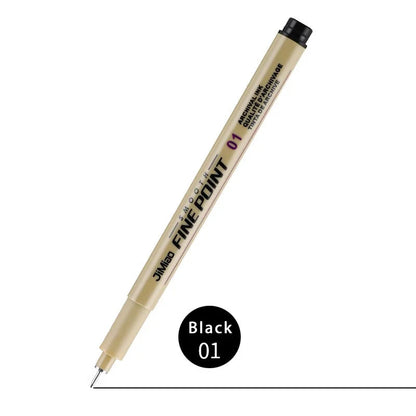 Line Drawing Pen Art Pigment Ink Drawing Waterproof Art Architecture School Supplies Paint Brushes Pinceles Painting Supplies Creative Freedom Collective