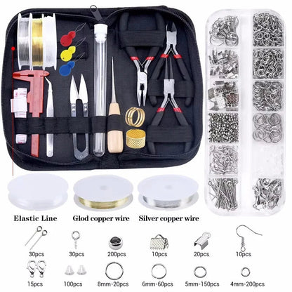 Jewelry Making Supplies Kit with Jewelry Making Tools Earring Charms Jewelry Wires Jewelry Findings Jewelry Making and Repair Creative Freedom Collective