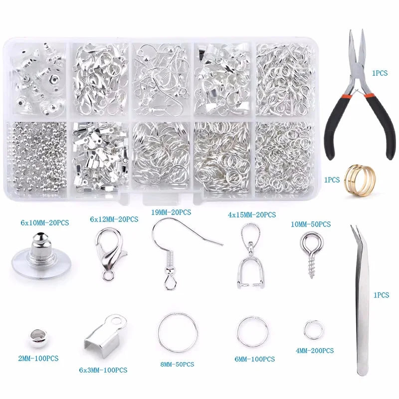 Jewelry Making Supplies Kit with Jewelry Making Tools Earring Charms Jewelry Wires Jewelry Findings Jewelry Making and Repair Creative Freedom Collective