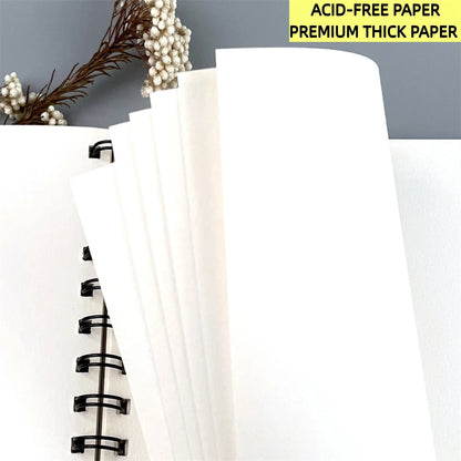A4 30 Pages Paper Watercolor Book Hand-painted painting Book Fine Lines Water-Solube Color Art Supplies Creative Freedom Collective