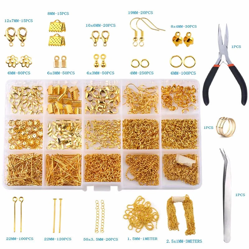 Jewelry Making Supplies Kit with Jewelry Making Tools Earring Charms Jewelry Wires Jewelry Findings Jewelry Making and Repair Creative Freedom Collective