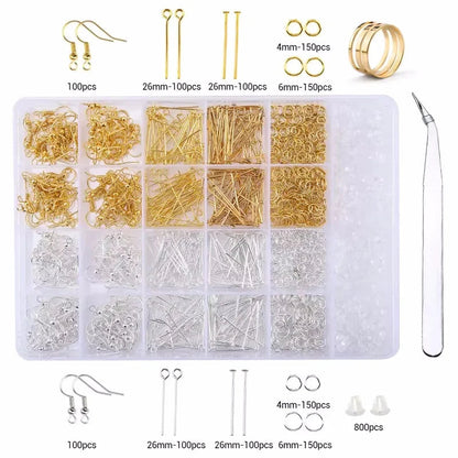 Jewelry Making Supplies Kit with Jewelry Making Tools Earring Charms Jewelry Wires Jewelry Findings Jewelry Making and Repair Creative Freedom Collective