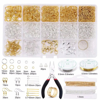 Jewelry Making Supplies Kit with Jewelry Making Tools Earring Charms Jewelry Wires Jewelry Findings Jewelry Making and Repair Creative Freedom Collective