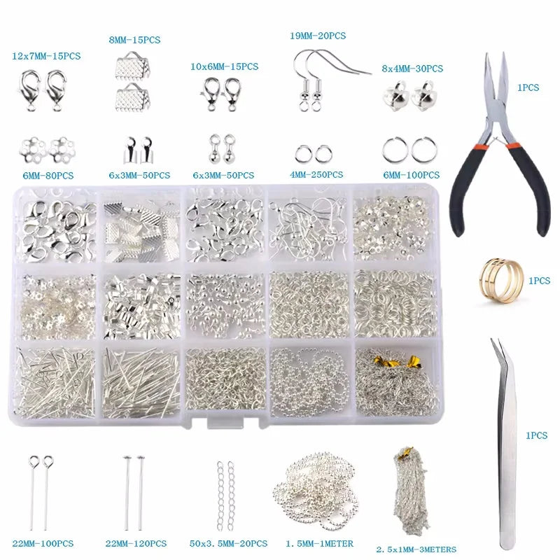 Jewelry Making Supplies Kit with Jewelry Making Tools Earring Charms Jewelry Wires Jewelry Findings Jewelry Making and Repair Creative Freedom Collective