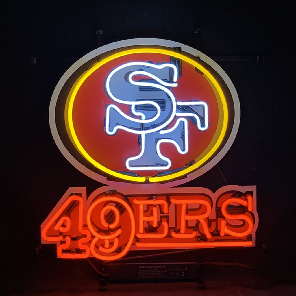 SF San Francisco 49 ERS Neon Signs Light Neon Signs Land
