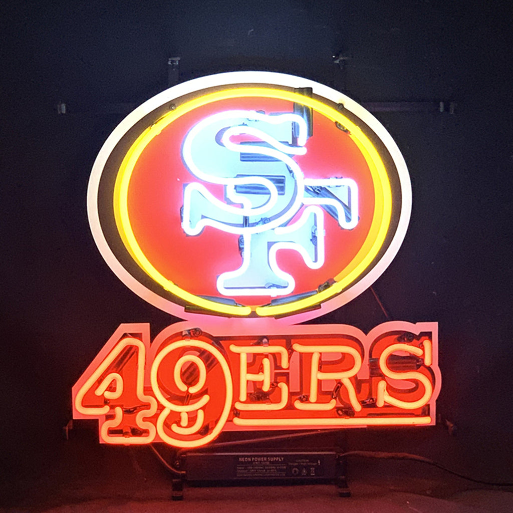 SF San Francisco 49 ERS Neon Signs Light Neon Signs Land