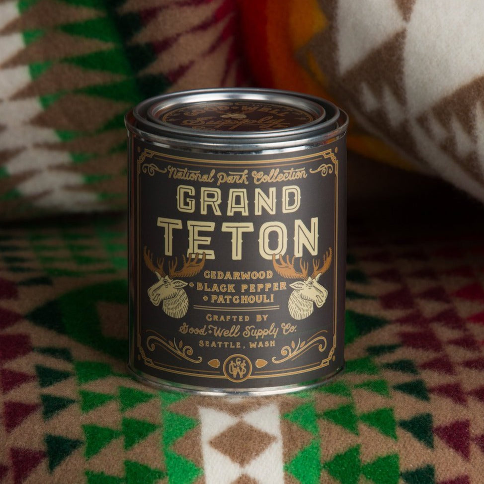 Grand Teton National Park Candle Good & Well Supply Co.
