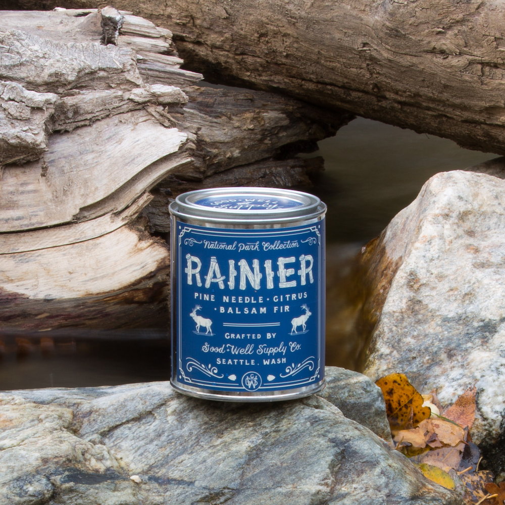 Rainier National Park Candle Good & Well Supply Co.