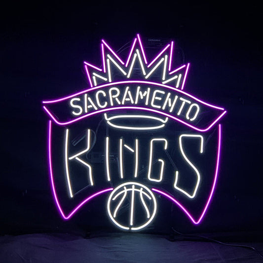 Sacramento Kings Basketball Neon Signs Light Neon Signs Land