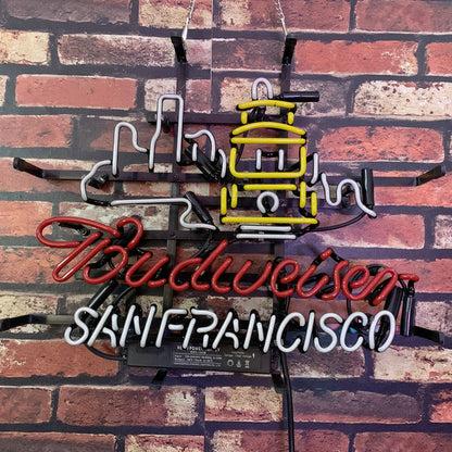 San Francisco City Syline Budweiser Neon Signs Neon Signs Land