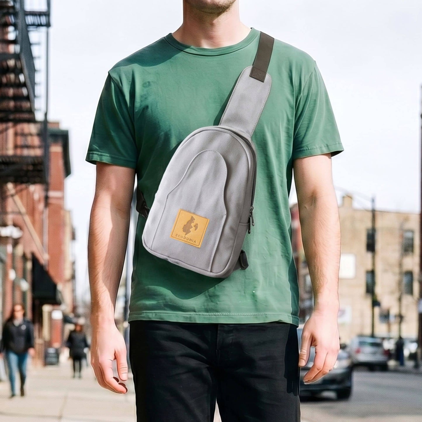 Small Canvas Sling Bag for Women & Men - Buru
