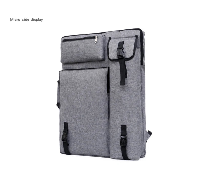 Art Portfolio Case 65x47cm, Waterproof Art Bags for Supplies Artwork/Poster Board/Project/Drawing Case Creative Freedom Collective