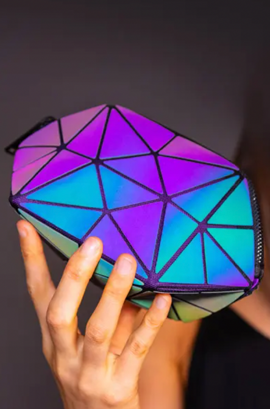 Lumination Holographic Makeup Bag