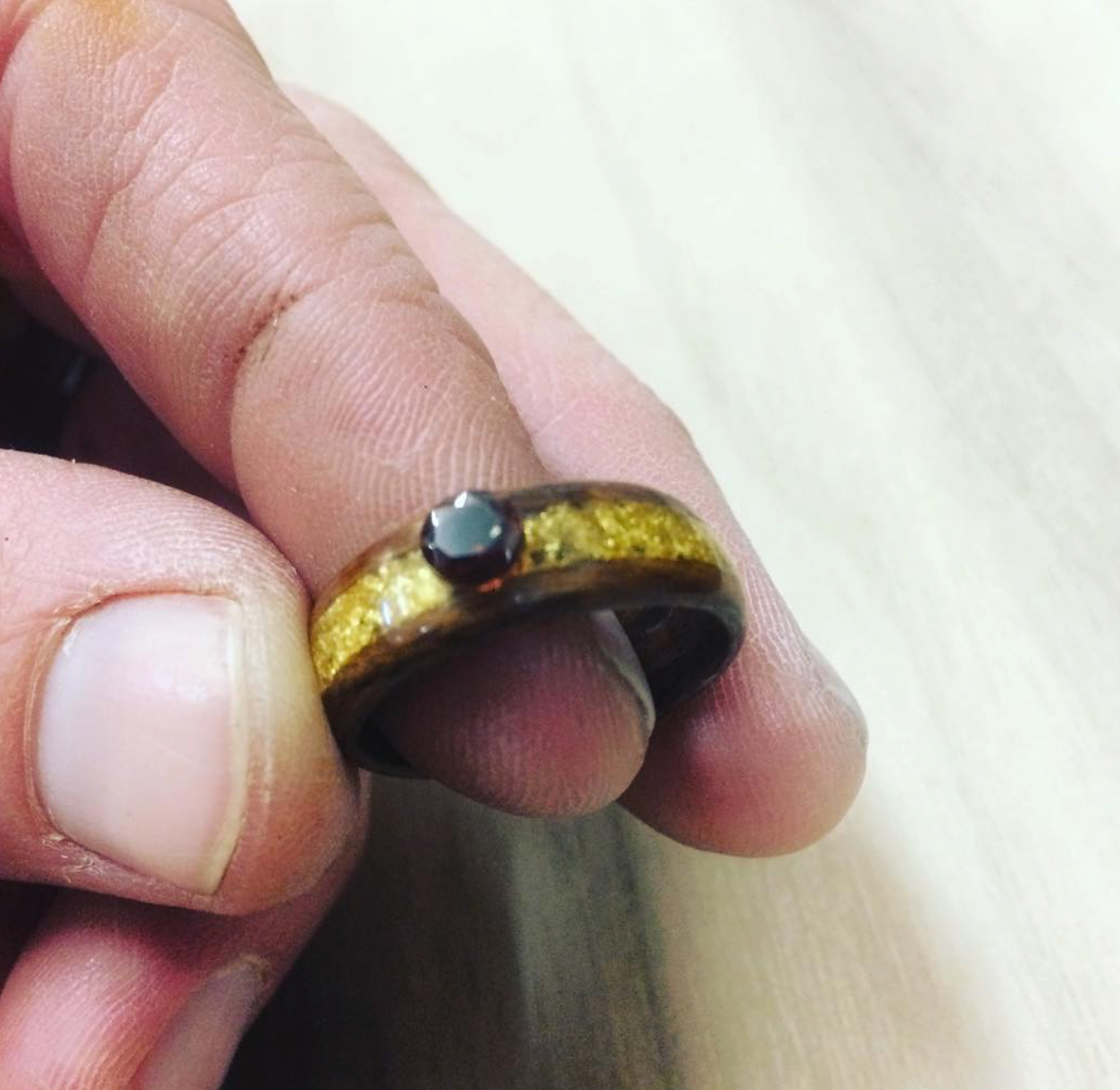 Custom Bentwood Ring