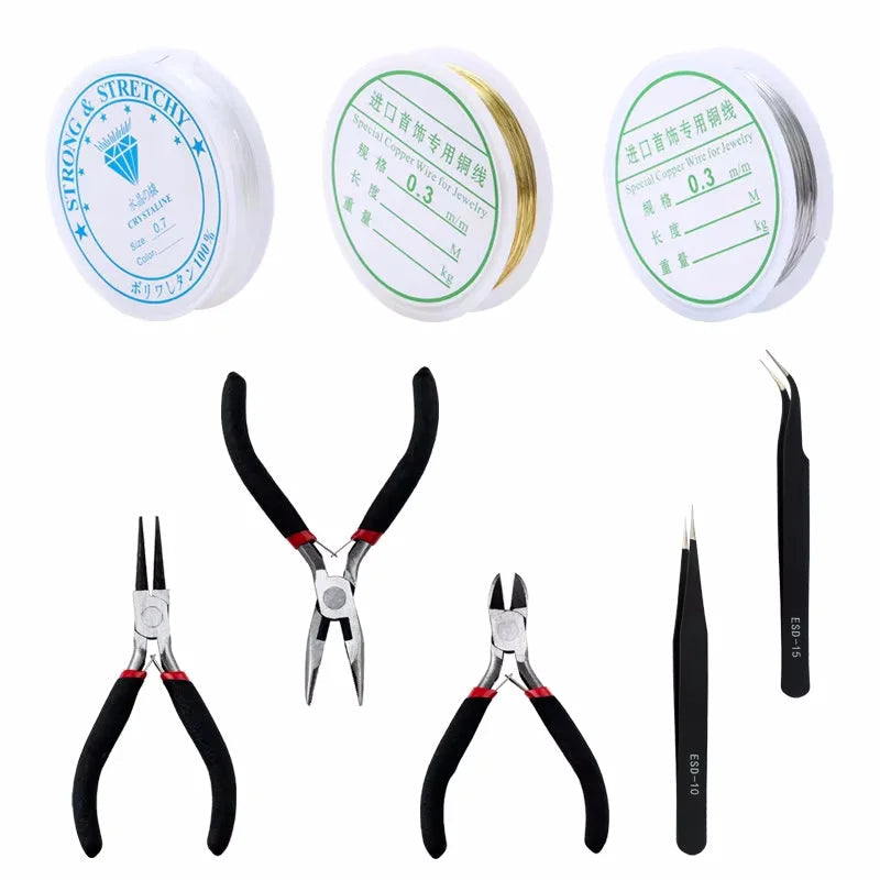 Jewelry Making Supplies Kit with Jewelry Making Tools Earring Charms Jewelry Wires Jewelry Findings Jewelry Making and Repair Creative Freedom Collective